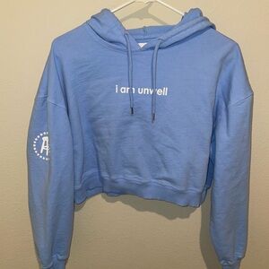 Womens barstool crop sweatshirt